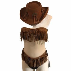 Vintage Western Bikini Set NWT